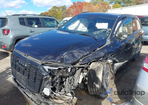 2021 Audi Q7 Premium Plus 55 Tfsi Quattro Tiptronic из США, поврежденный, VIN WA1LXAF74MD019419